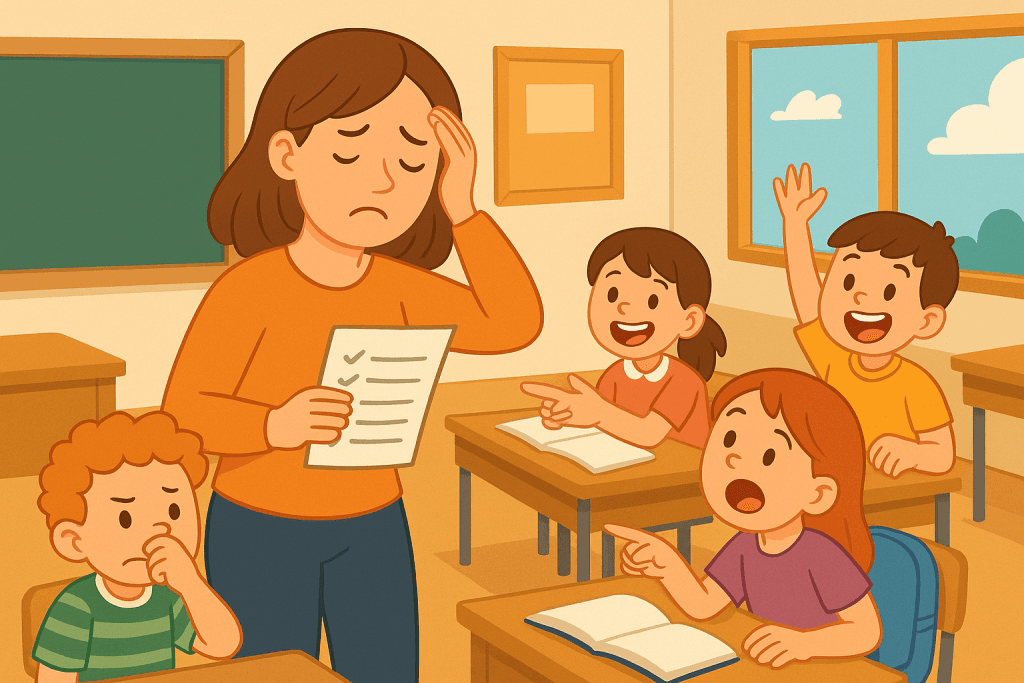Drukte in de klas · zo houd je als leerkracht overzicht én plezier
