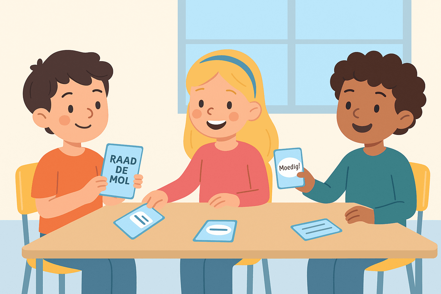 Raad de mol in de klas · spelenderwijs werken aan een positieve sfeer