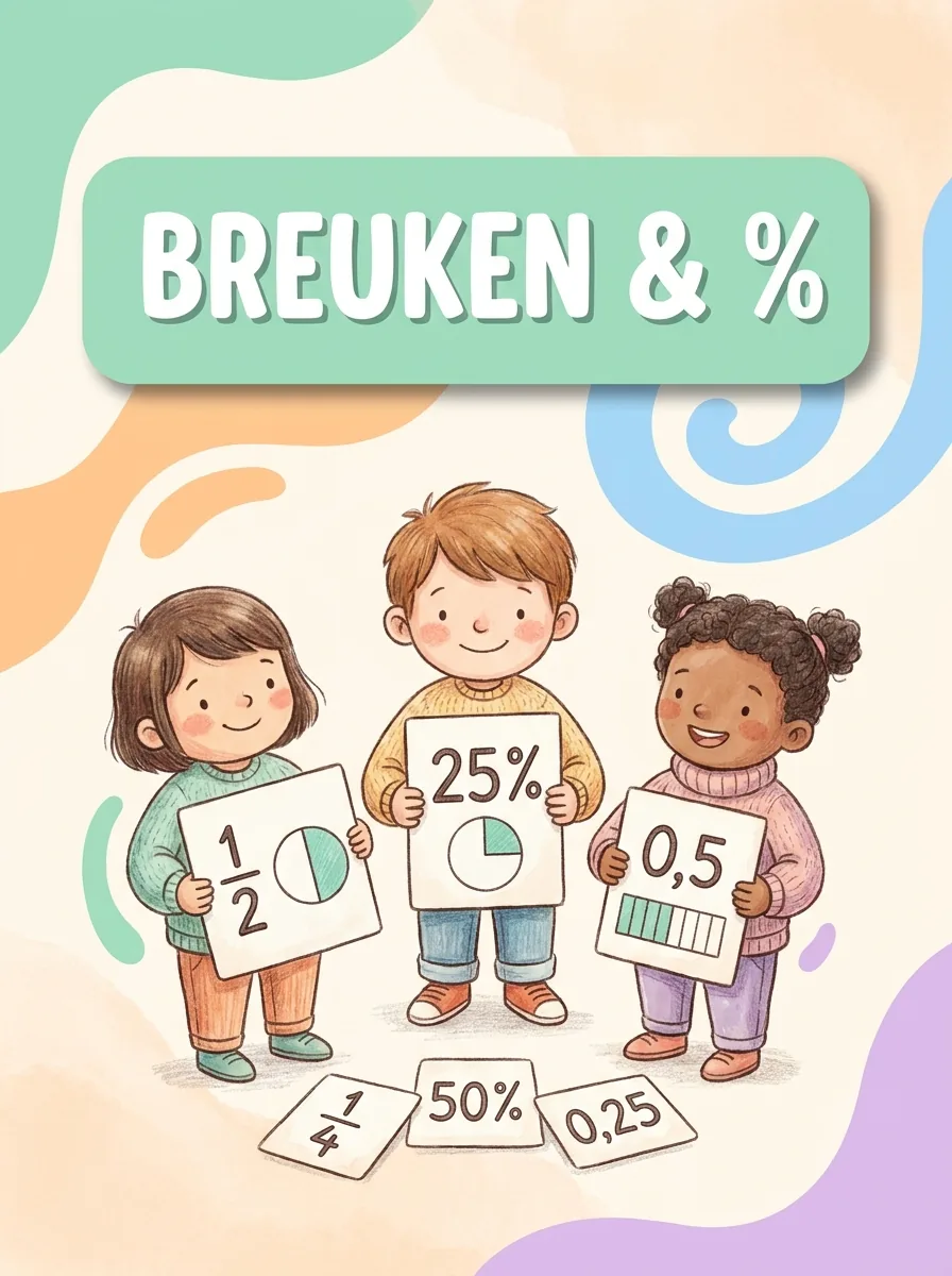 Stratego · breuken, percentages, kommagetallen