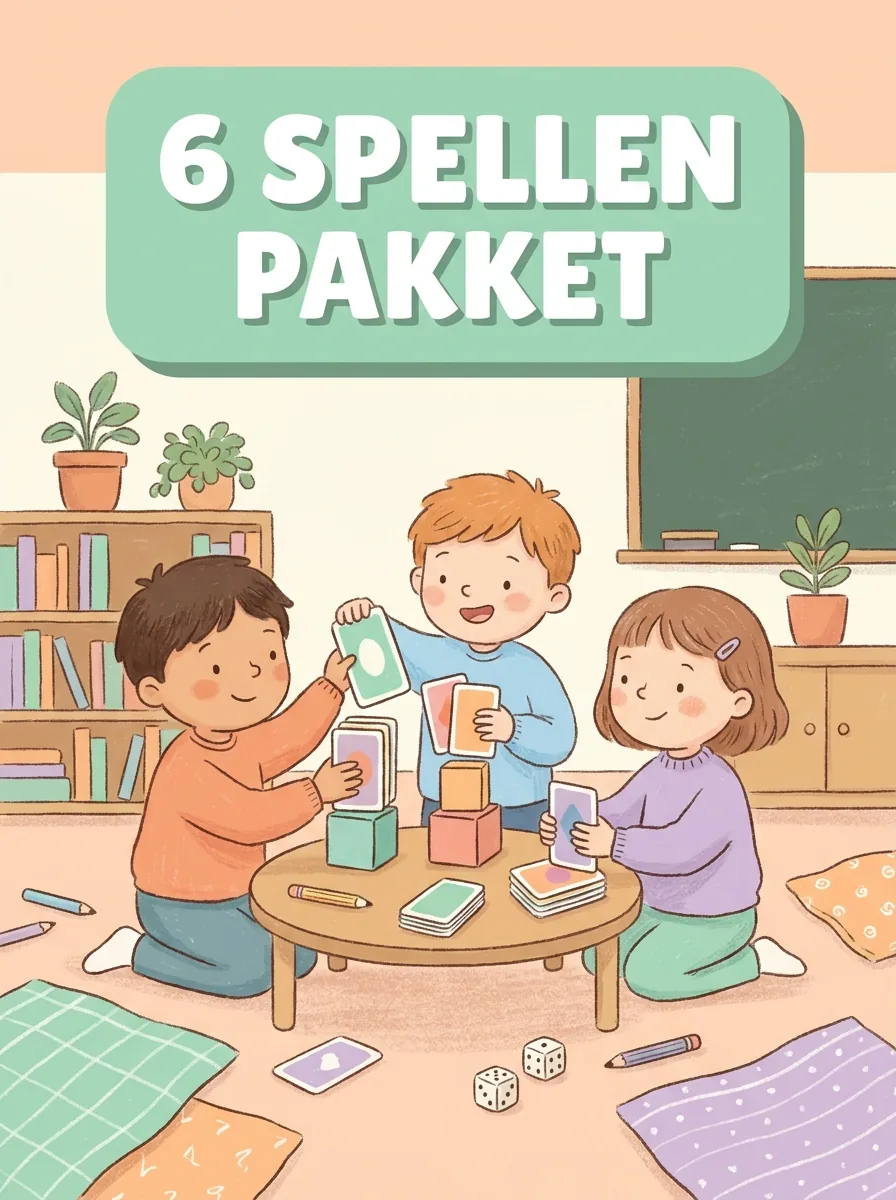 Bewegend leren · 6-spellen pakket