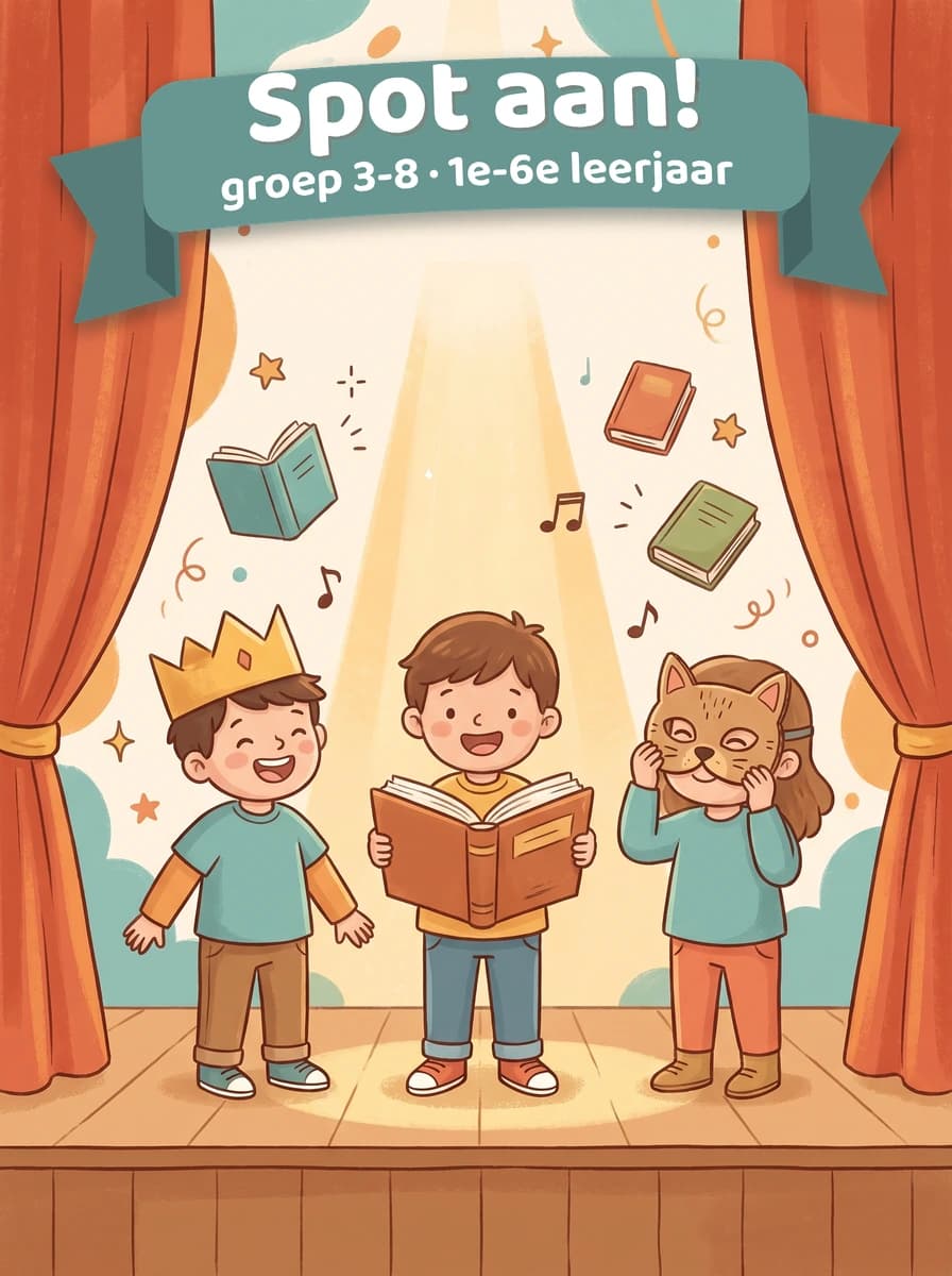 Spot aan! · Kinderboekenweek-bundel · groep 3-8 · 1e-6e leerjaar